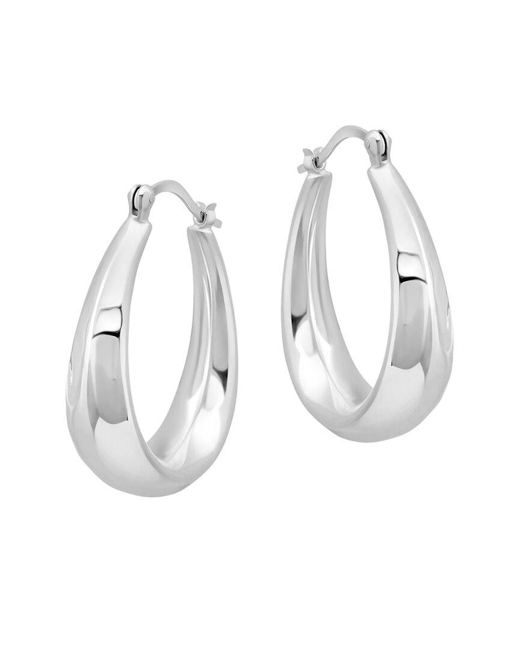 MaxColor White Dangle Earrings