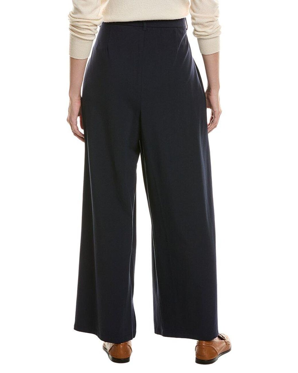 Eileen Fisher Black High Waisted Flare Pant