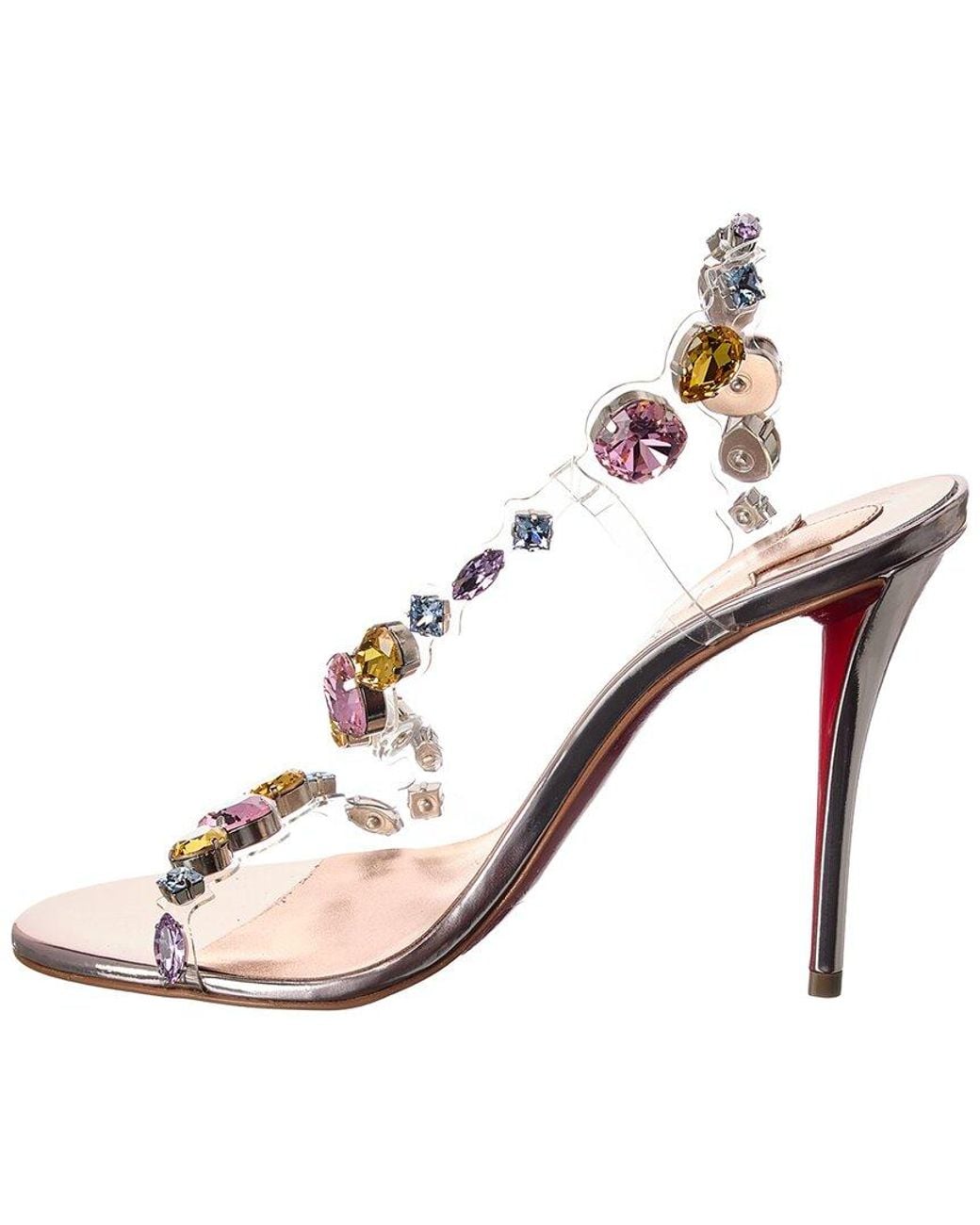 christian-louboutin-rosa-z-jewel-100-leather-vinyl-slingback-sandal