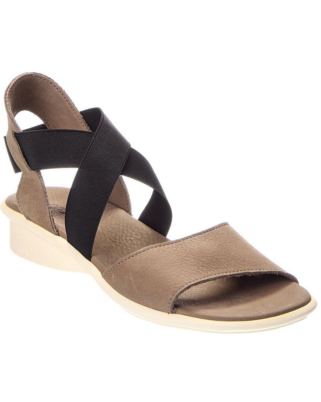 Arche Metallic Satia Leather Sandal