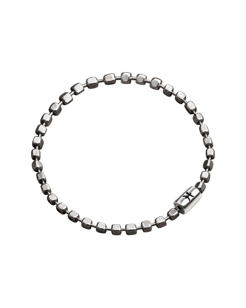 Karma and Luck Metallic Zodiac Plated Ball Chain Bracelet