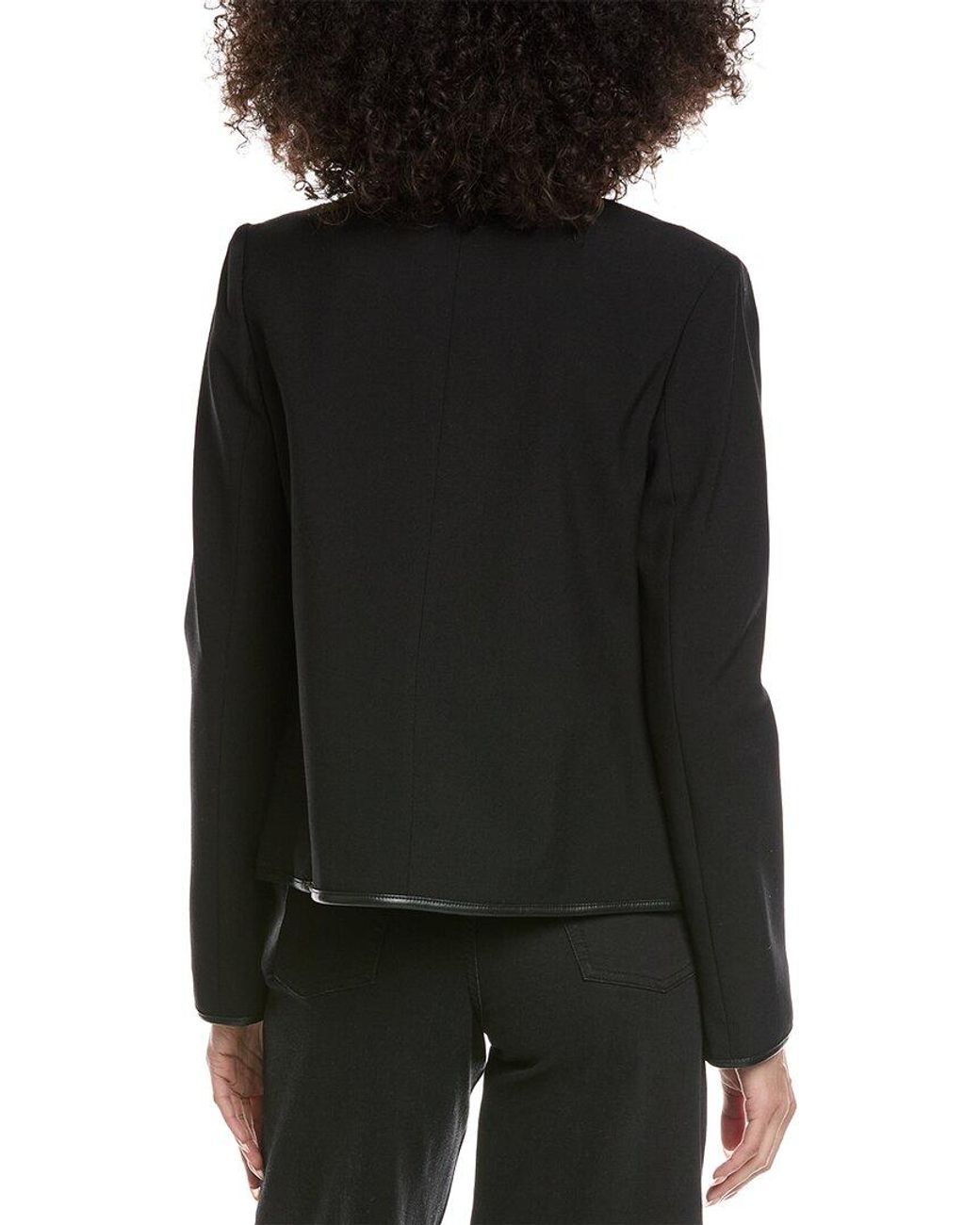 Rag & Bone Black Mira Wool-Blend Jacket