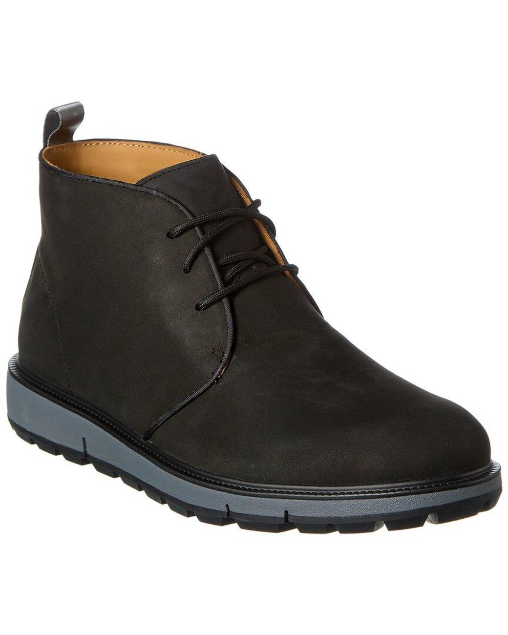 Swims Motion Leather Chukka Boot in Black for Men Lyst Australia