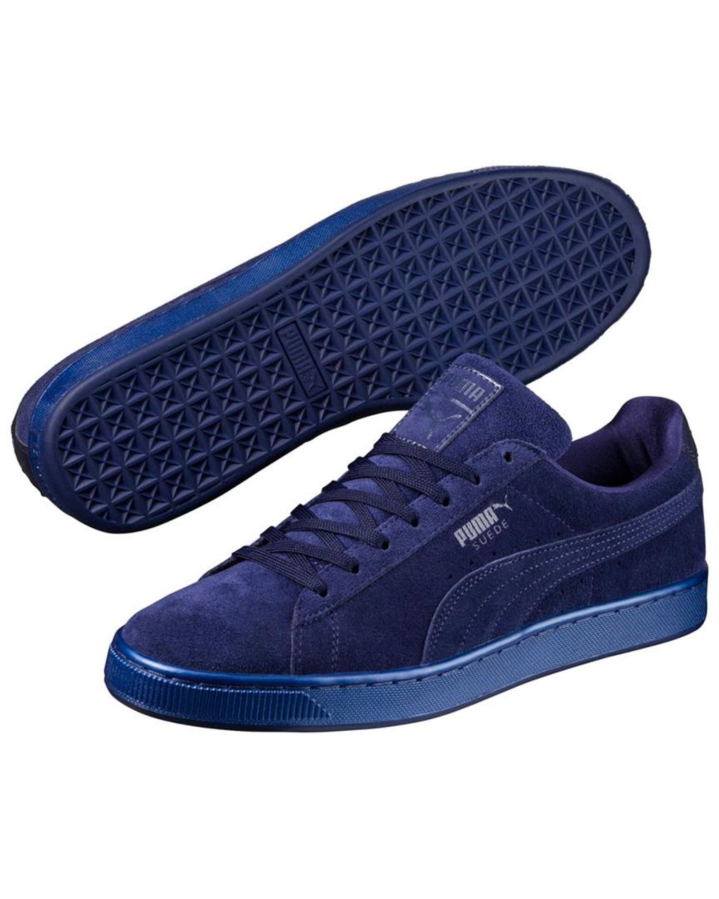 PUMA Suede Classic Anodized Sneakers in Blue for Men | Lyst