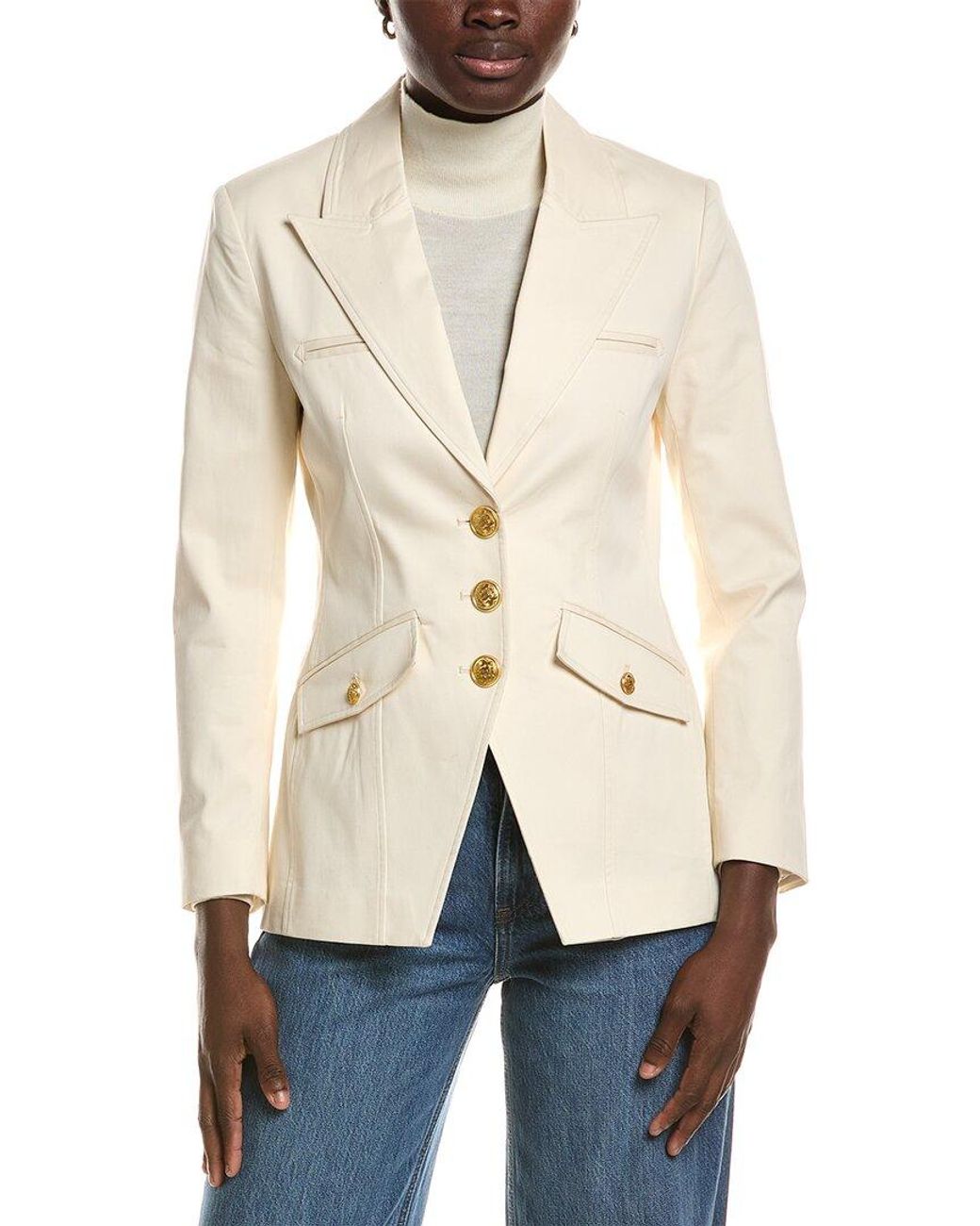 tyler boe Natural Goldie Twill Blazer