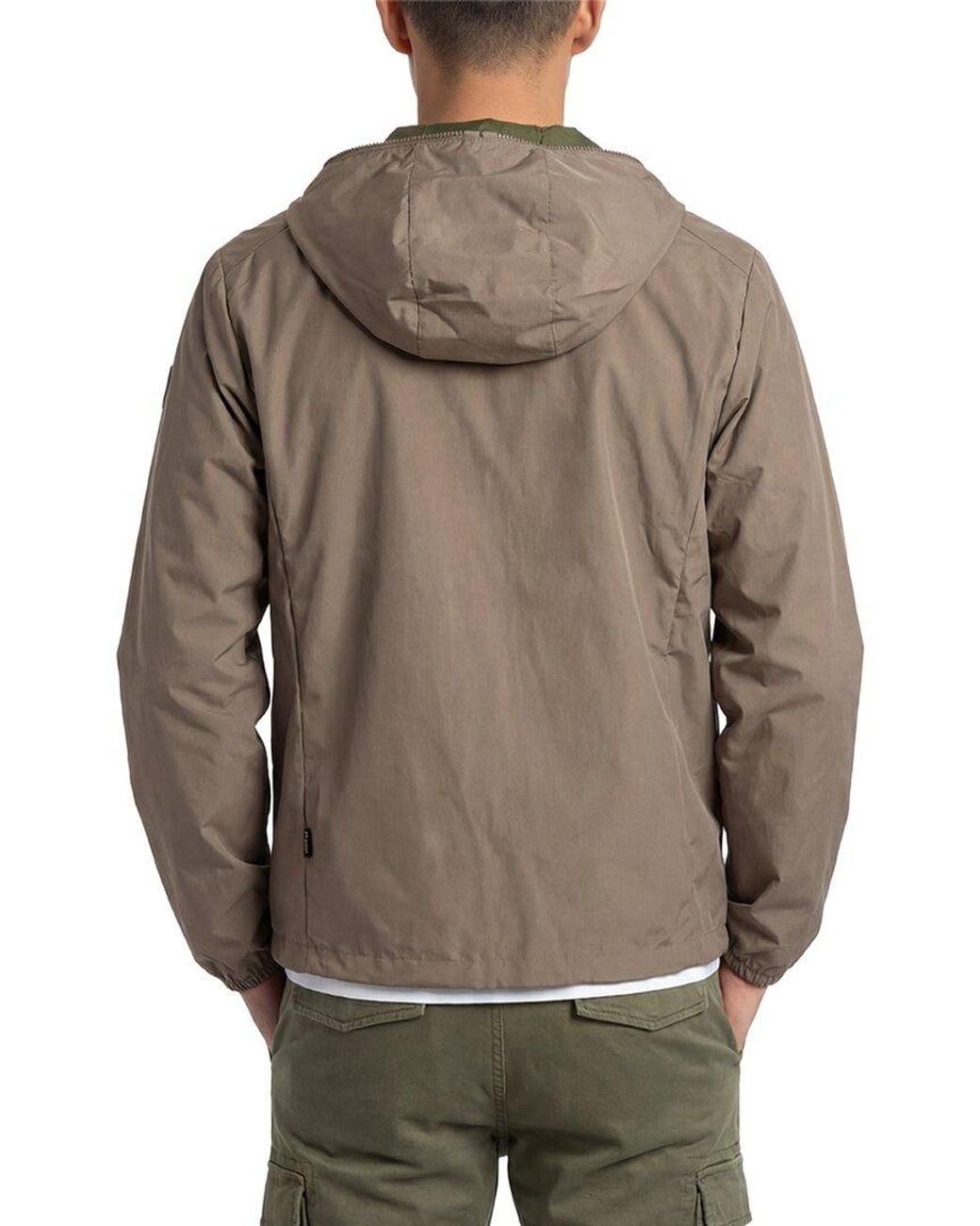 Save The Duck Gray Zeno Rain Jacket for men