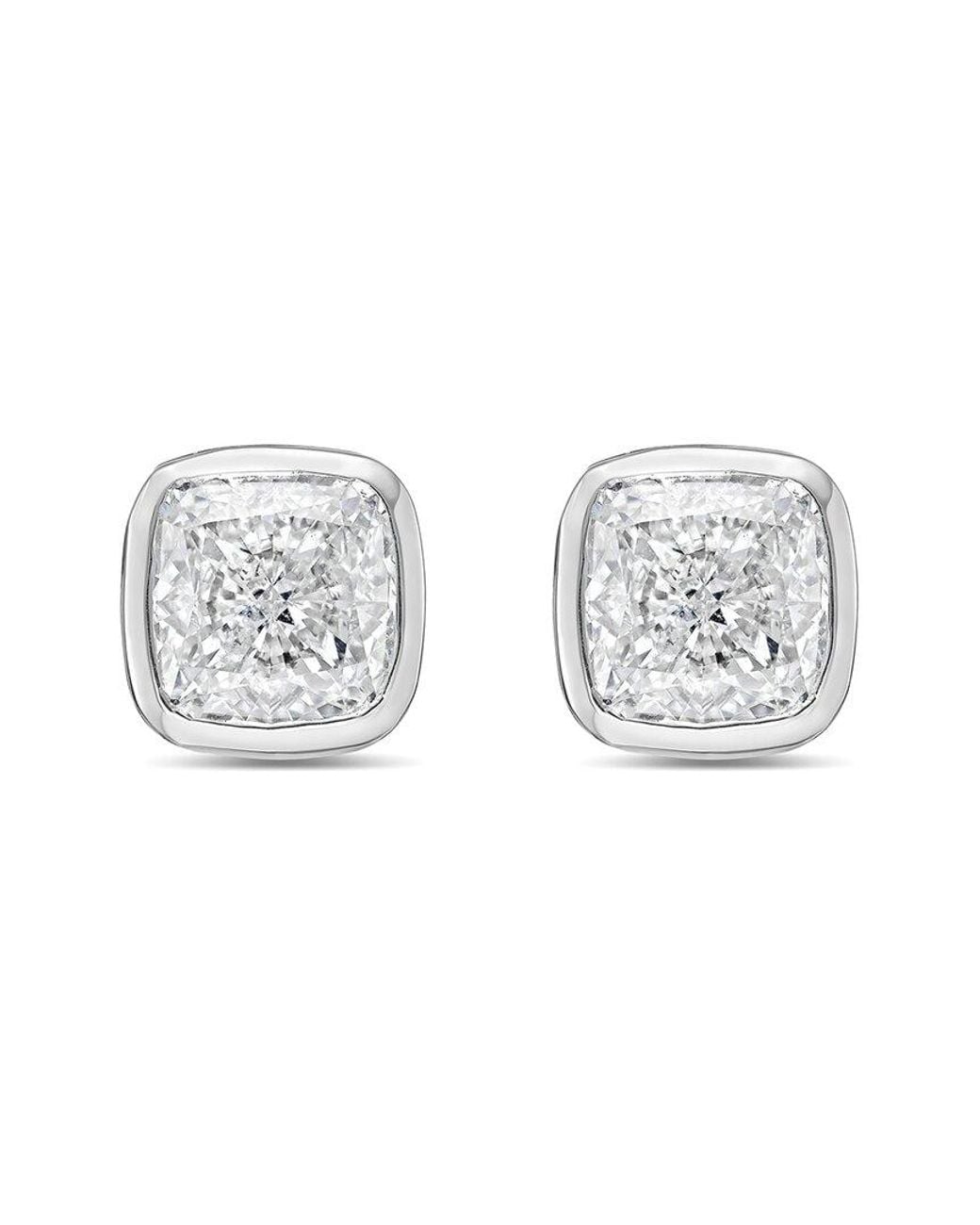 Diana M Metallic Diana M. 14K 1.50 Ct. Tw. Lab-Grown Diamond Stud Earrings