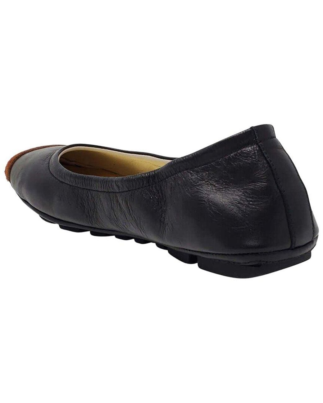 Madison Maison Blue Calf Hair Leather Ballet