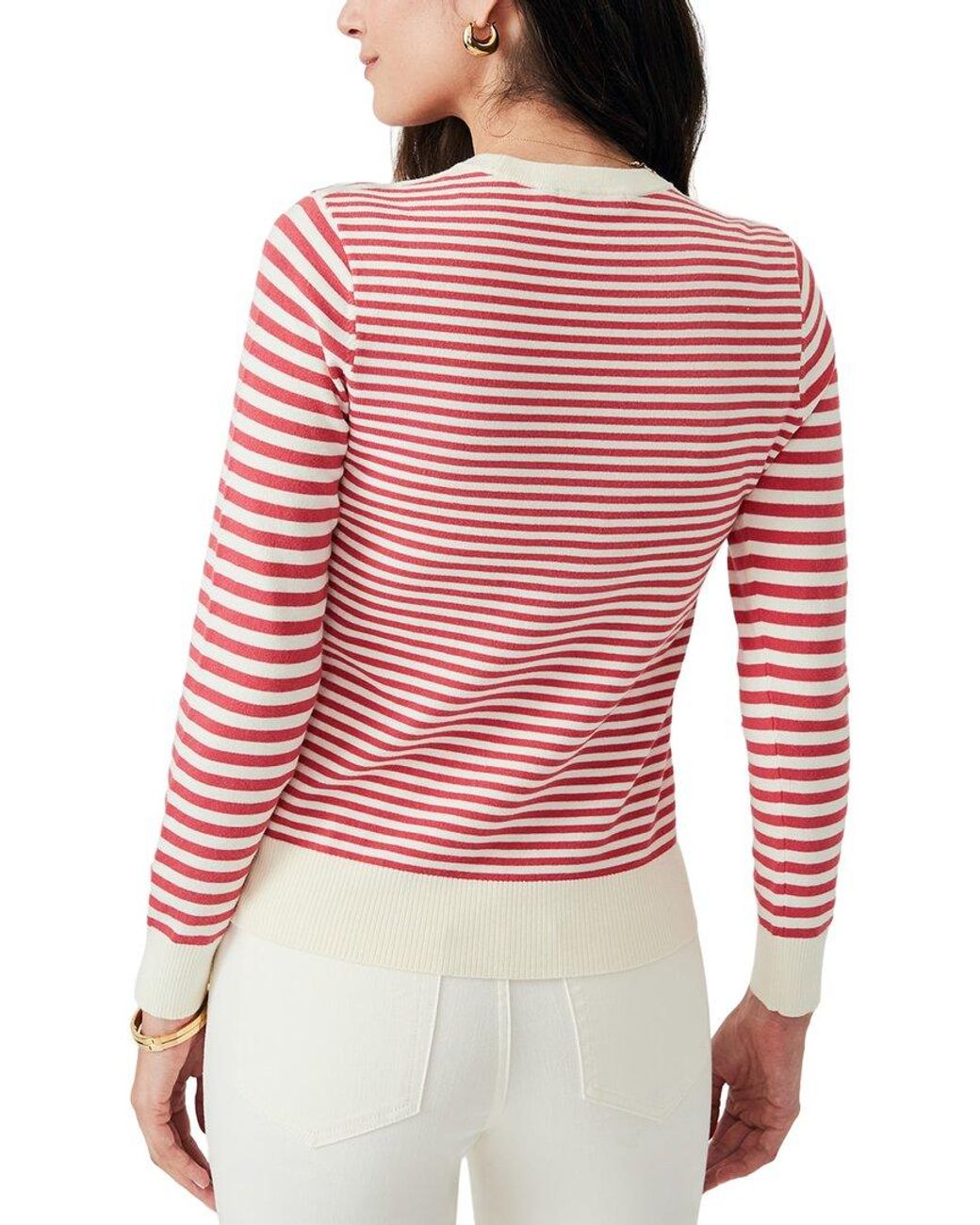 J.McLaughlin Red Tierney Sweater