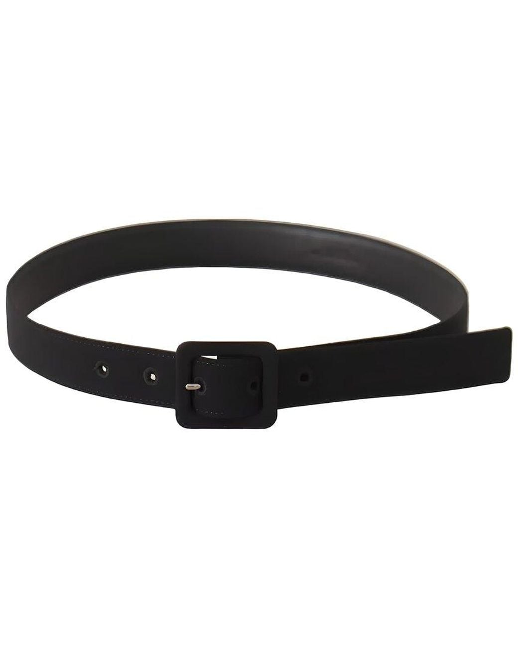 Dolce & Gabbana Black Leather Belt