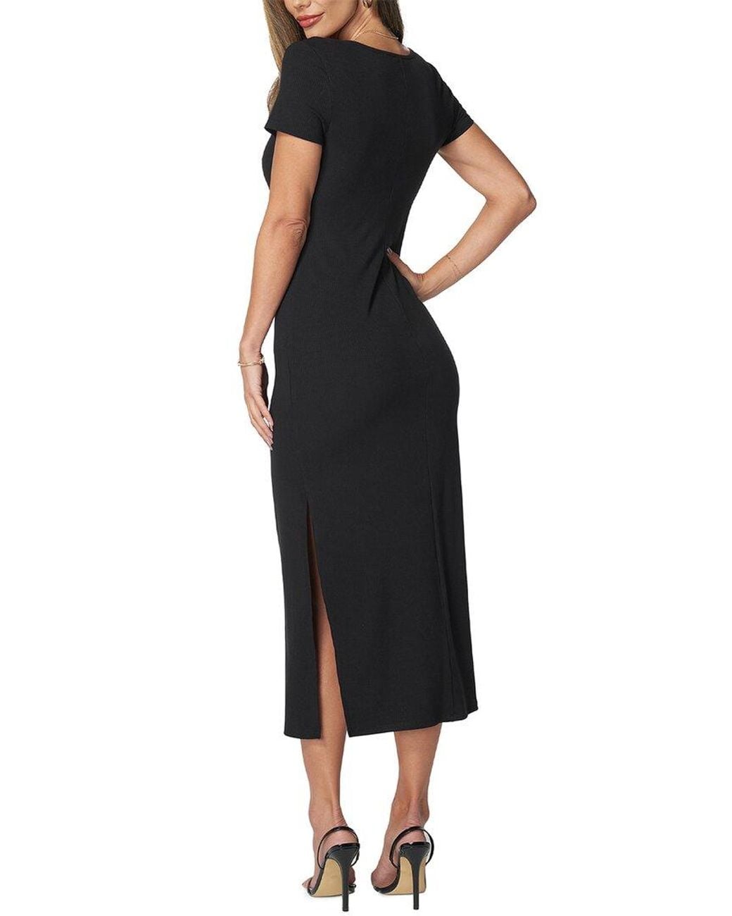 Bebe Black Maxi Dress