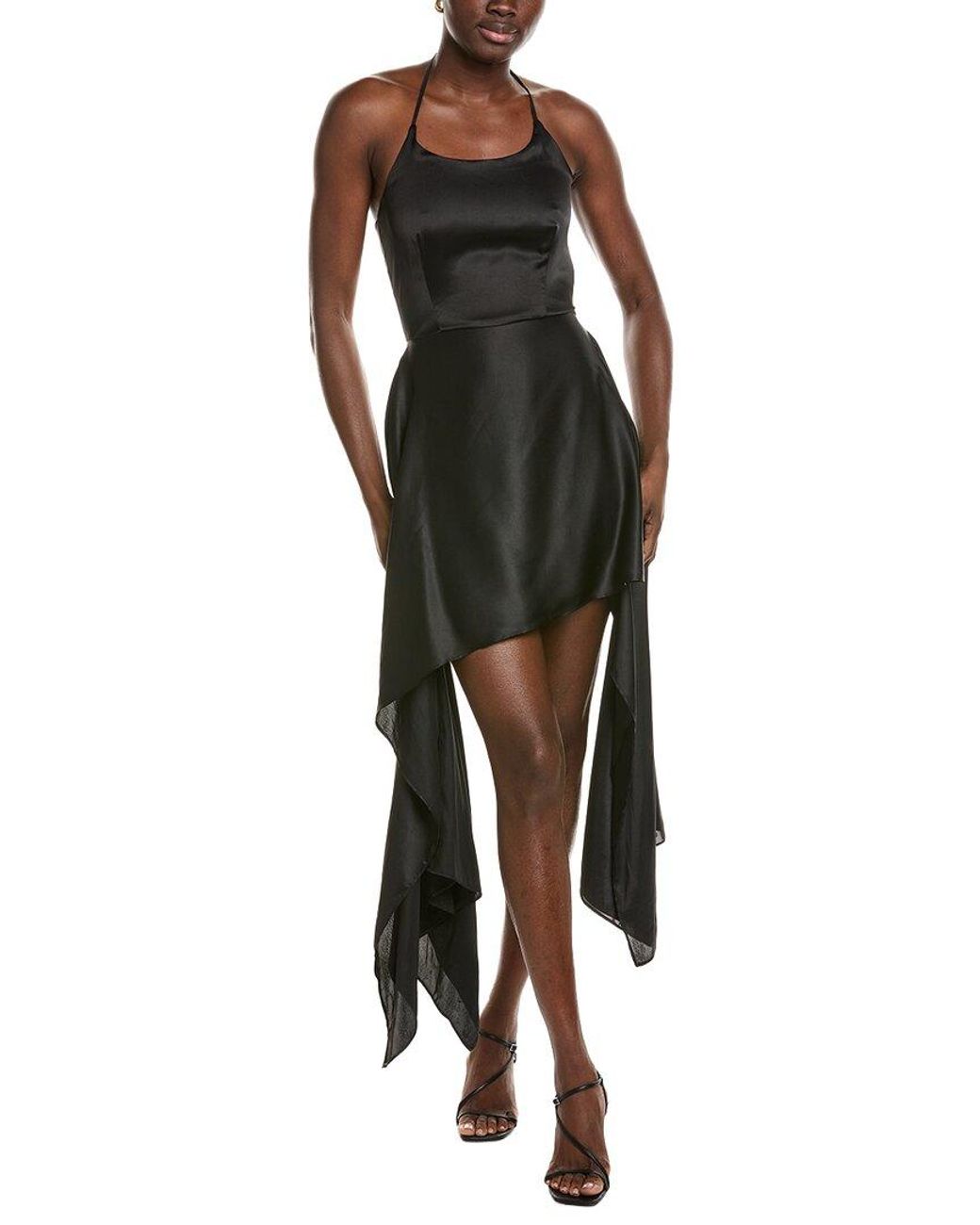 Azeeza Black Pooja Mini Dress