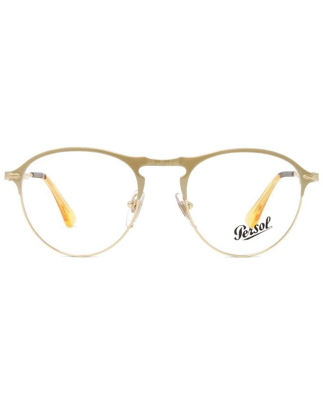 Persol Metallic Po7092V 50Mm Optical Frames