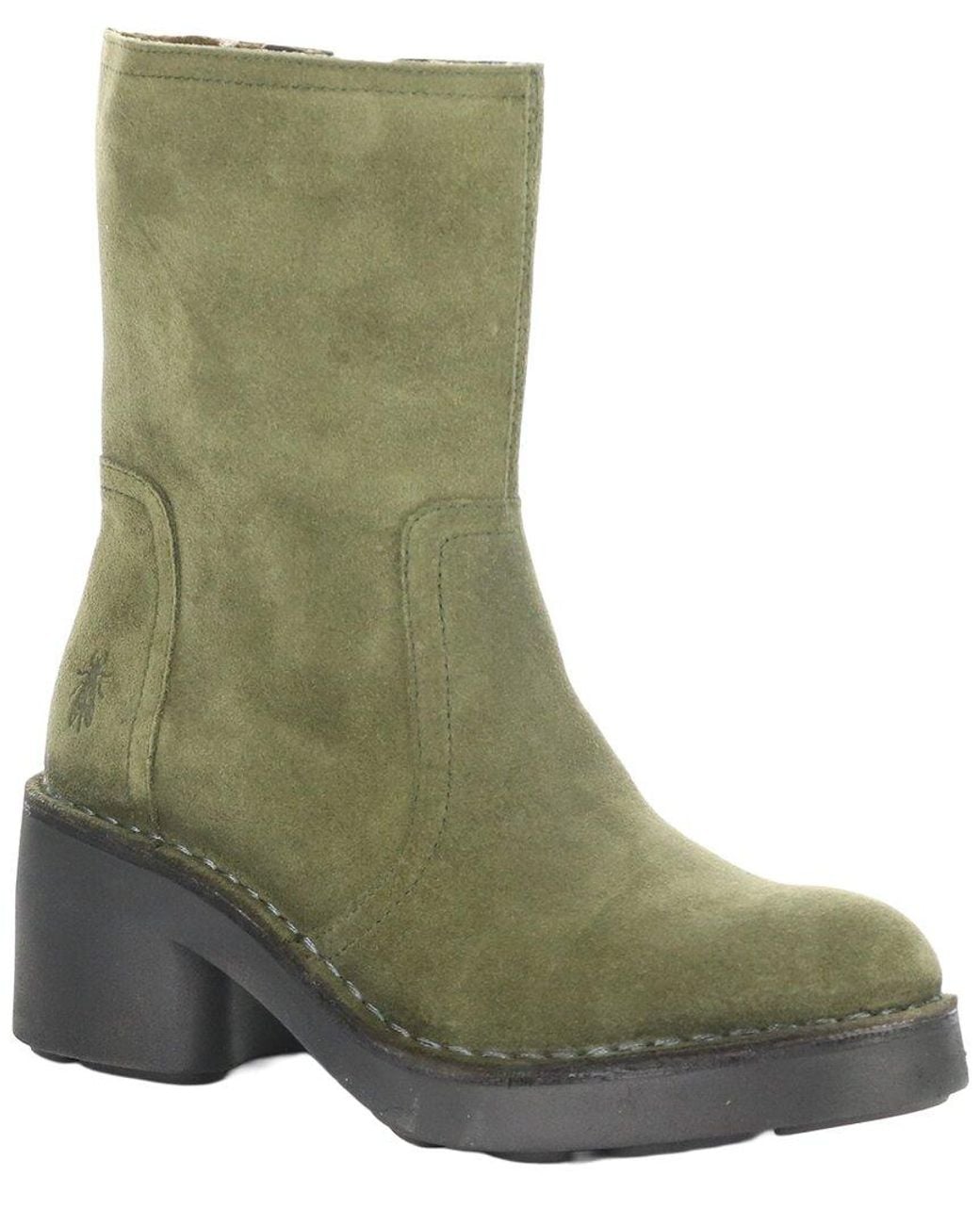 Fly London Green Nore Suede Boot