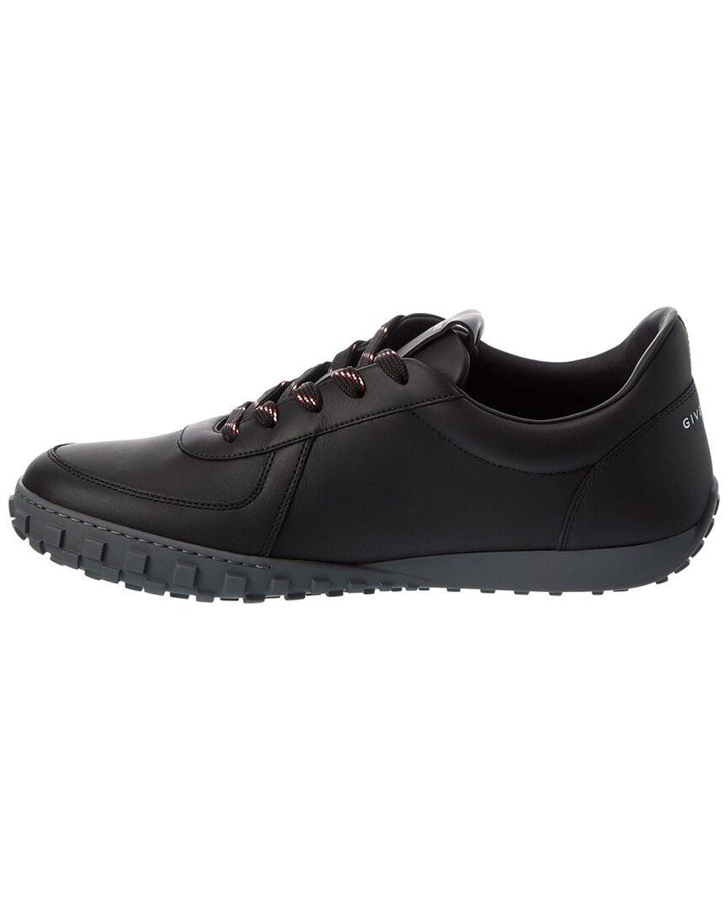 Givenchy Black Glide Leather Sneaker for men