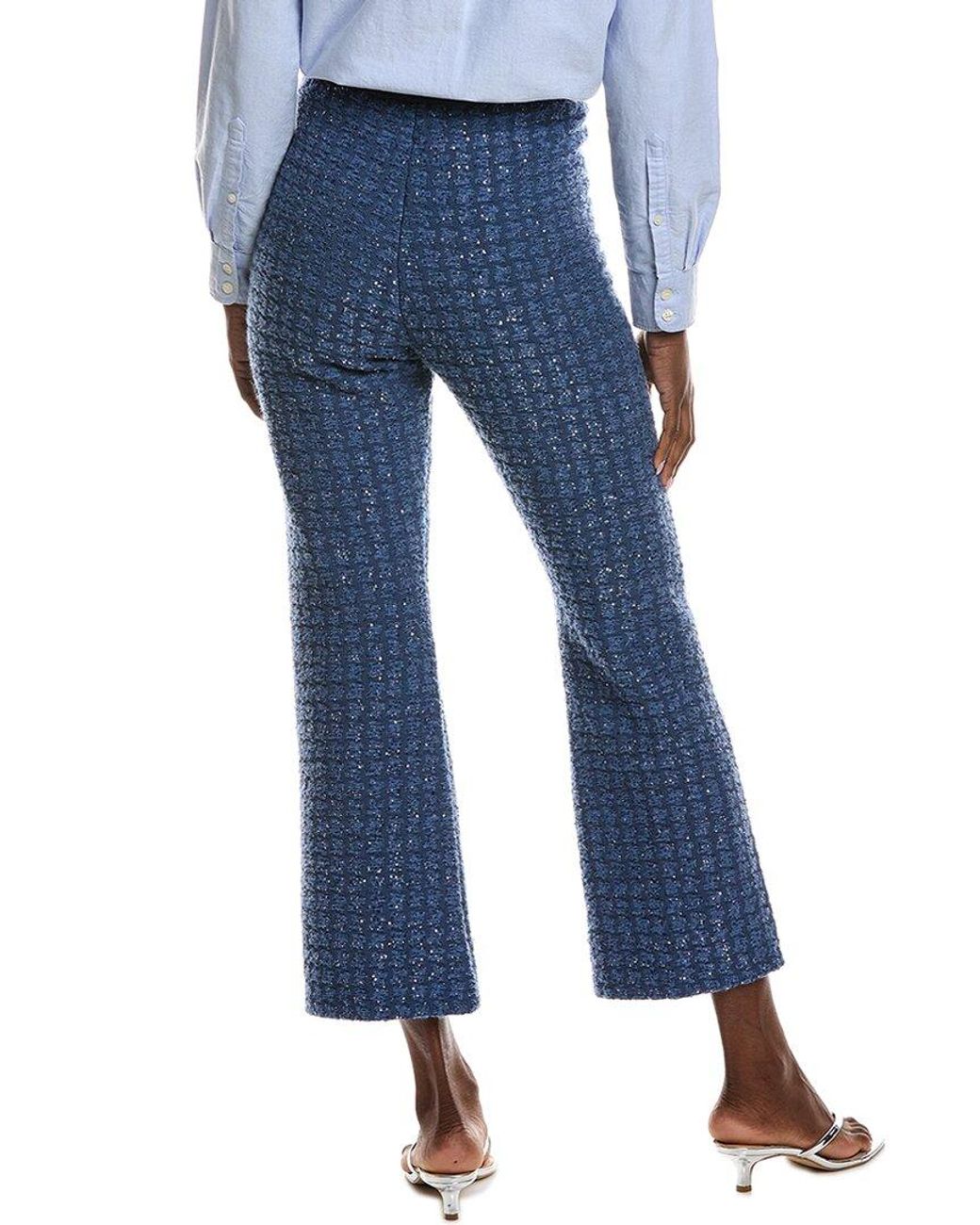 Sandro Blue Sequin Pant
