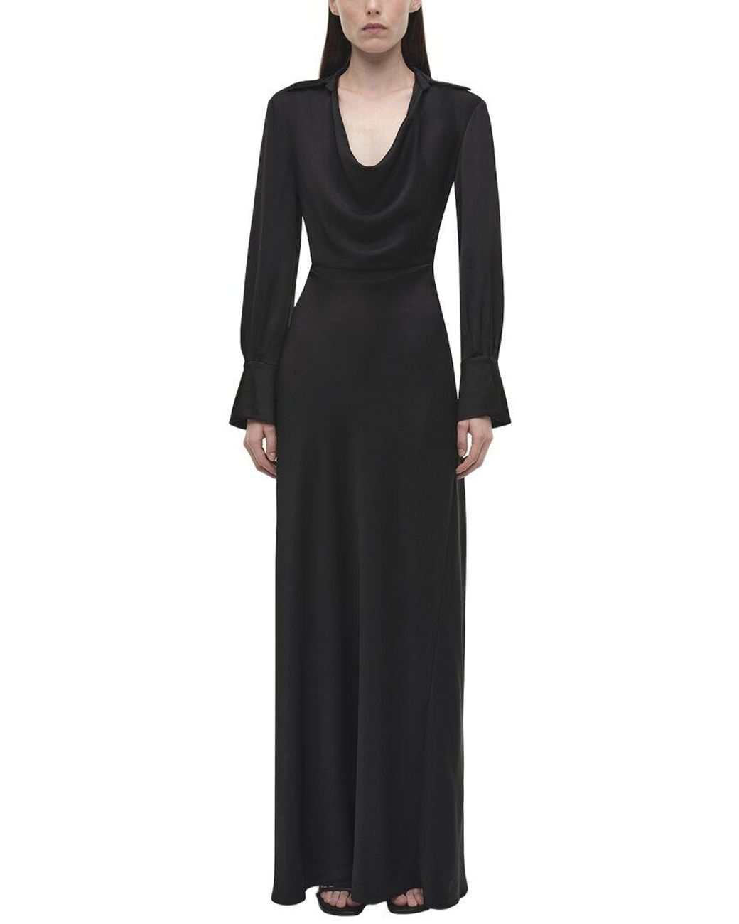 Jonathan Simkhai Black Adelle Gown