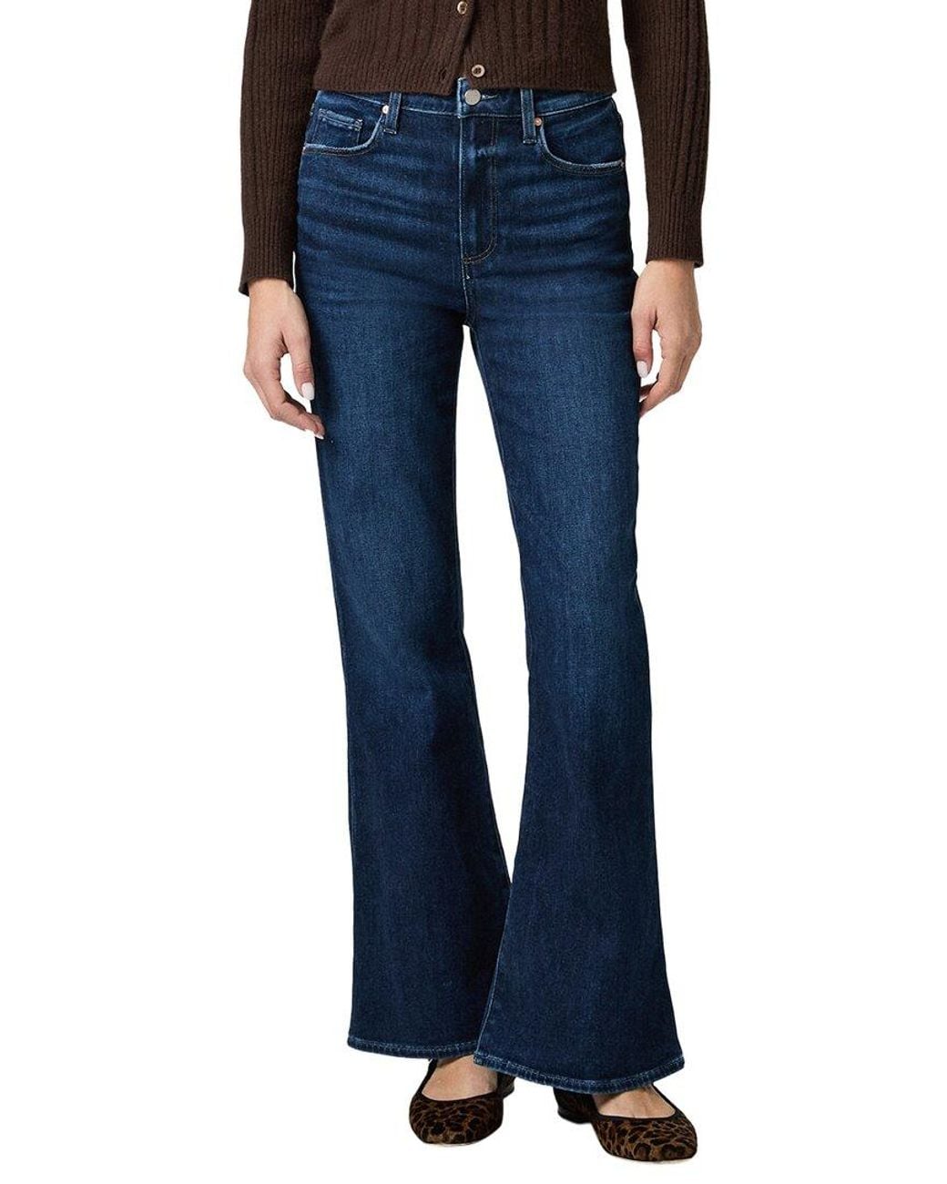 PAIGE Blue Marlow Skimmer Jean