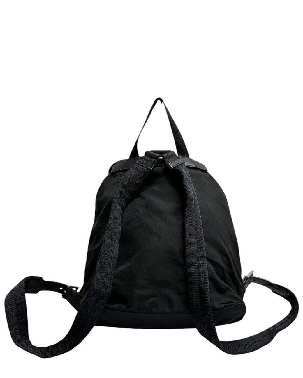 Prada Black Nylon Backpack (Authentic Pre-Loved)