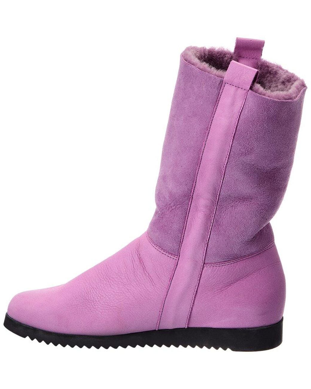Arche Purple Baokow Leather Boot