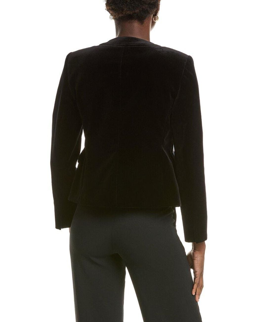 Max Mara Black Studio Ilex Velvet Jacket