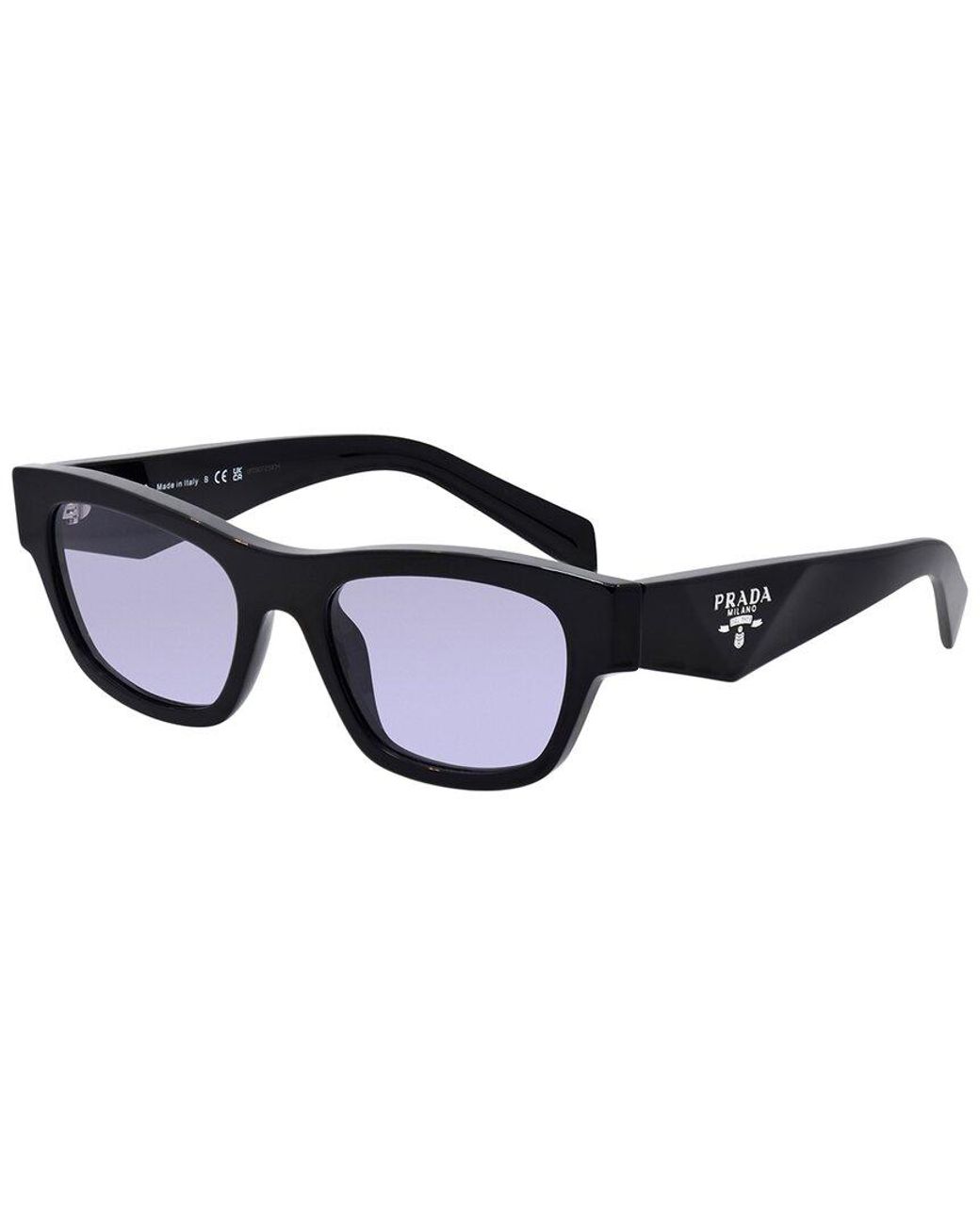 Prada Black Prb09S 52Mm Sunglasses