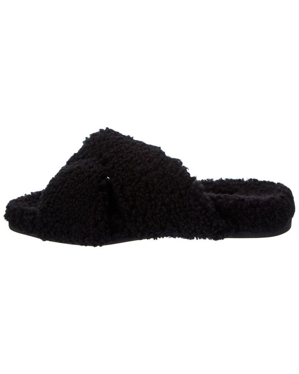 Eileen Fisher Black Dello2 Shearling Slipper