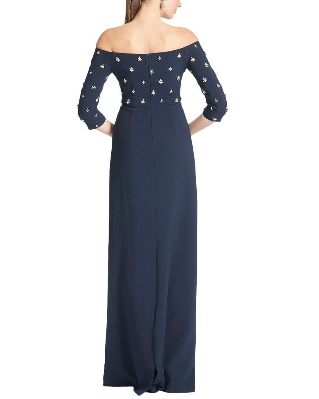 Sachin & Babi Blue Amarette Gown