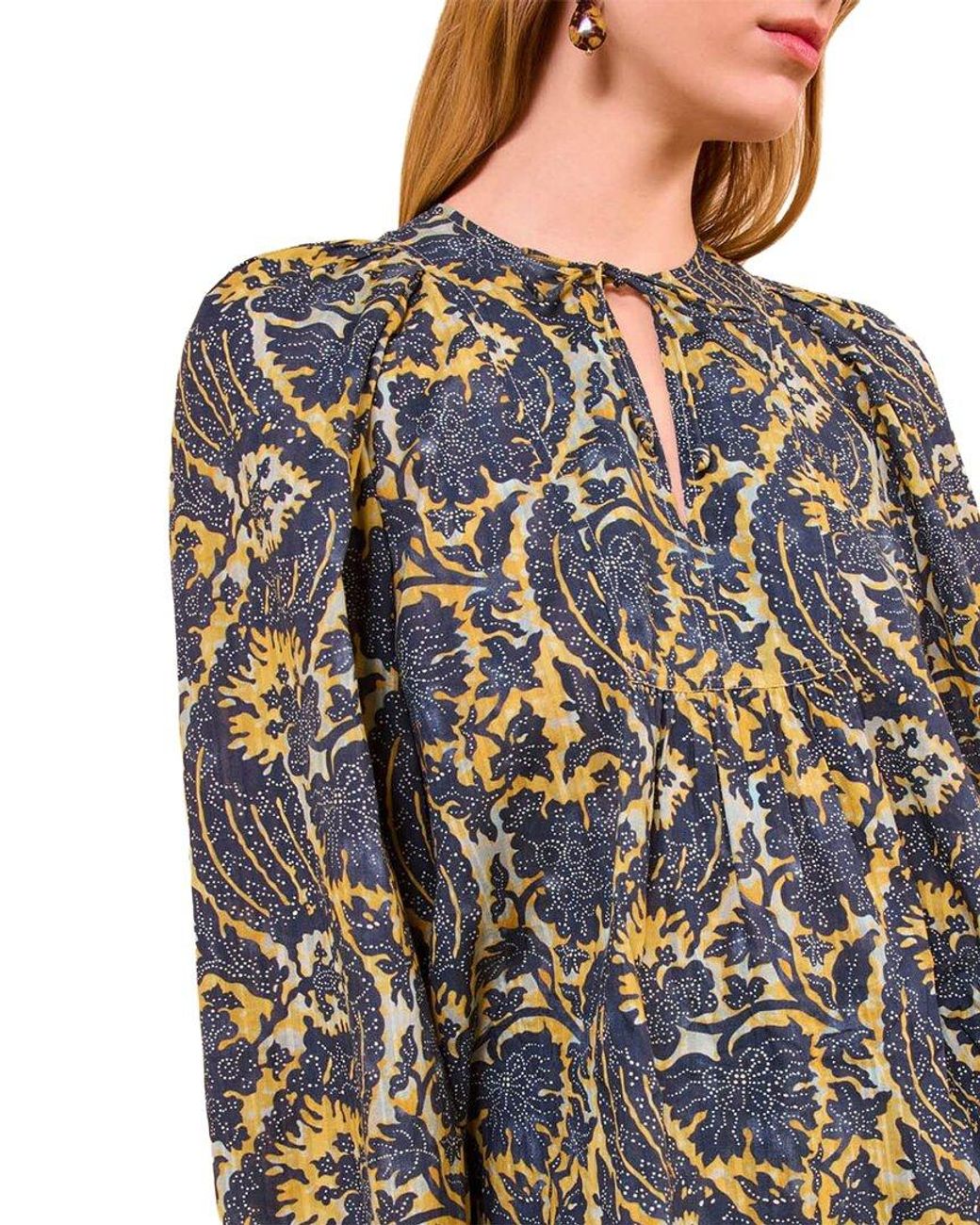 Ulla Johnson Black Brea Blouse