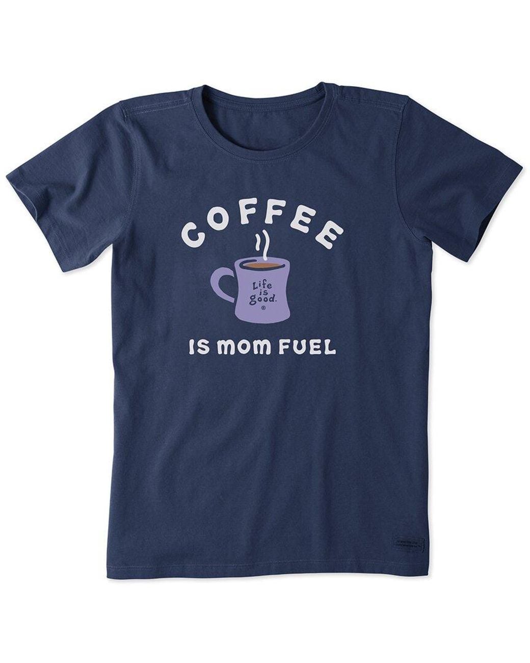 Life Is Good. Blue Crusher Lite T-Shirt