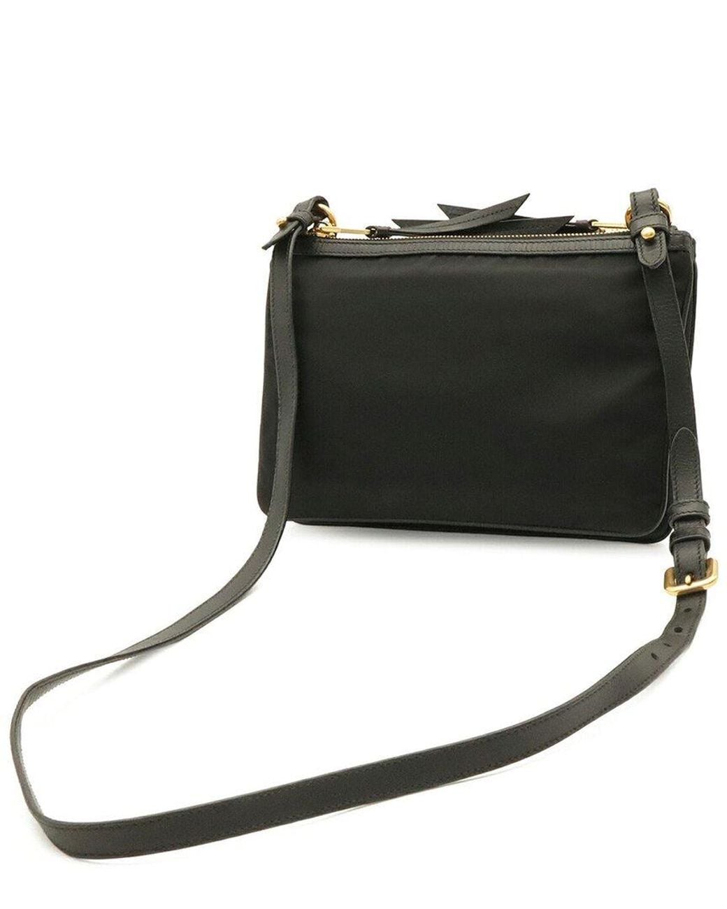 Prada Black Nylon Crossbody (Authentic Pre-Loved)