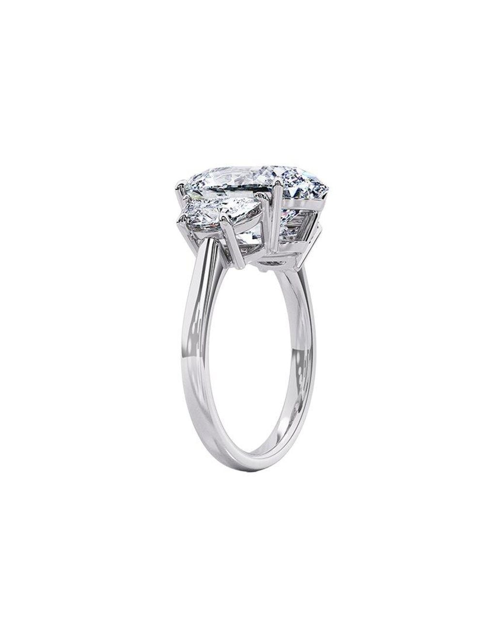 Lab Grown Diamonds White 14K 9.00 Ct. Tw. Lab-Grown Diamond Ring