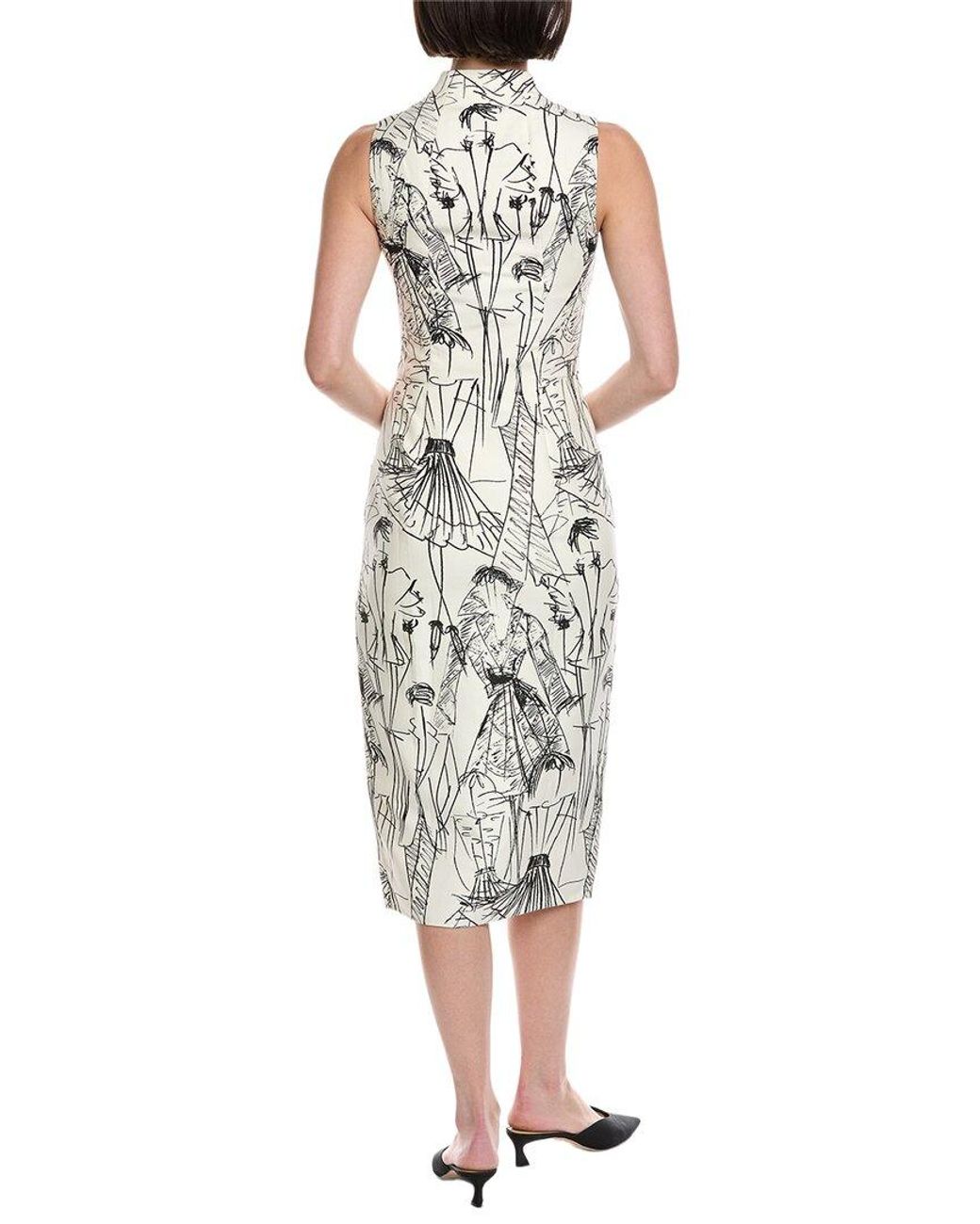 Akris White Midi Dress