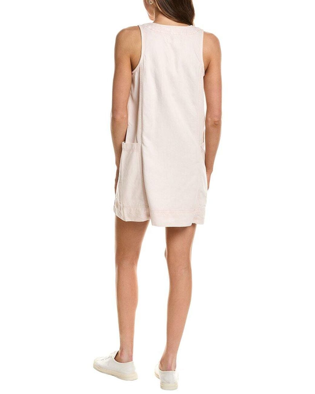 Splendid White Lounge Denim Mini Dress