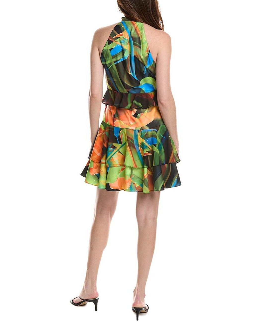 Silvian Heach Green Mini Dress