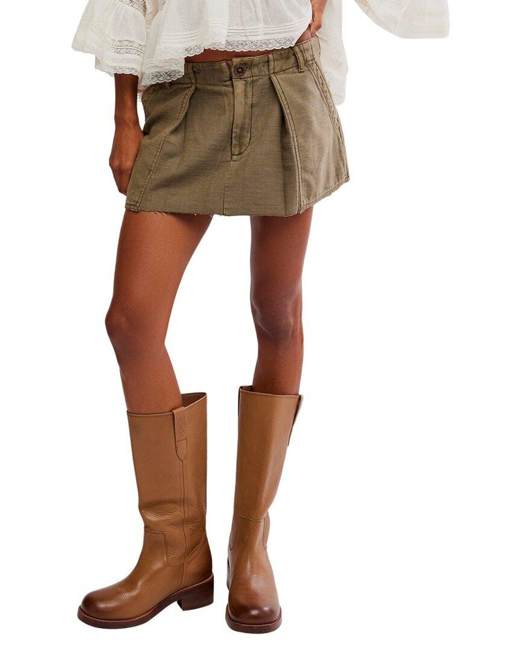 Free People Brown Riverfront Surplus Mini