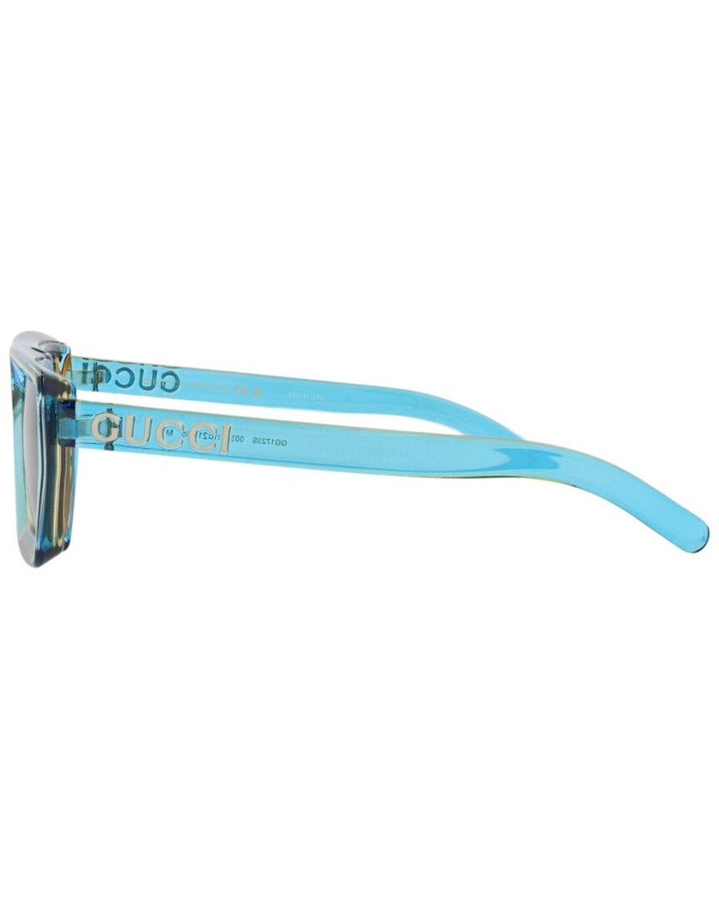 NWT Gucci GG1325S-010 Blue 54mm Sunglasses NEW Gucci GG1325S - 010 Sunglasses main image 2