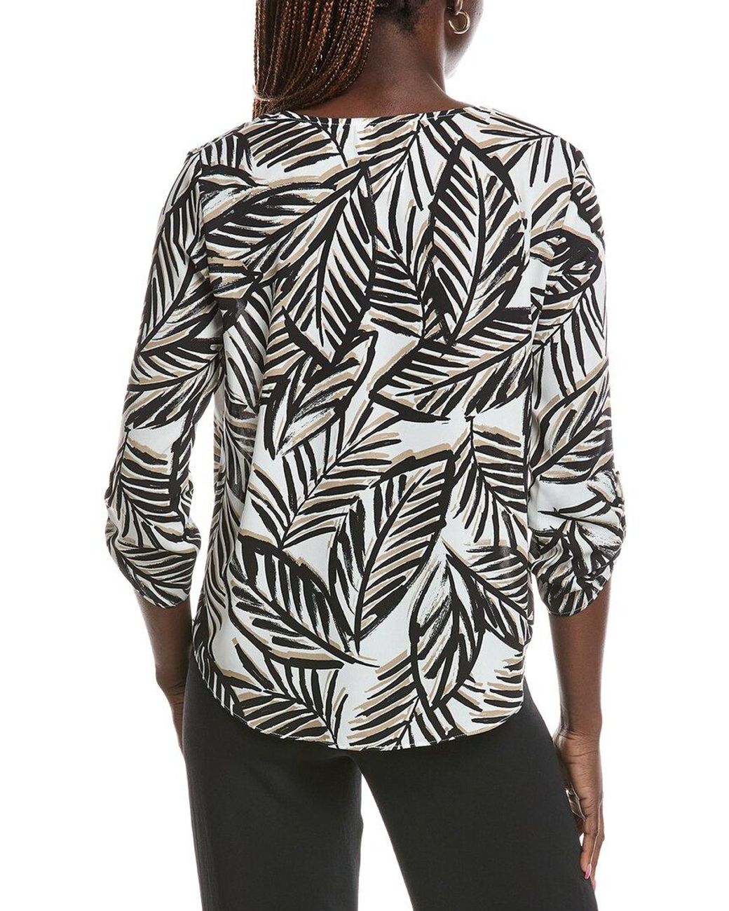 Joseph Ribkoff Gray Blouse