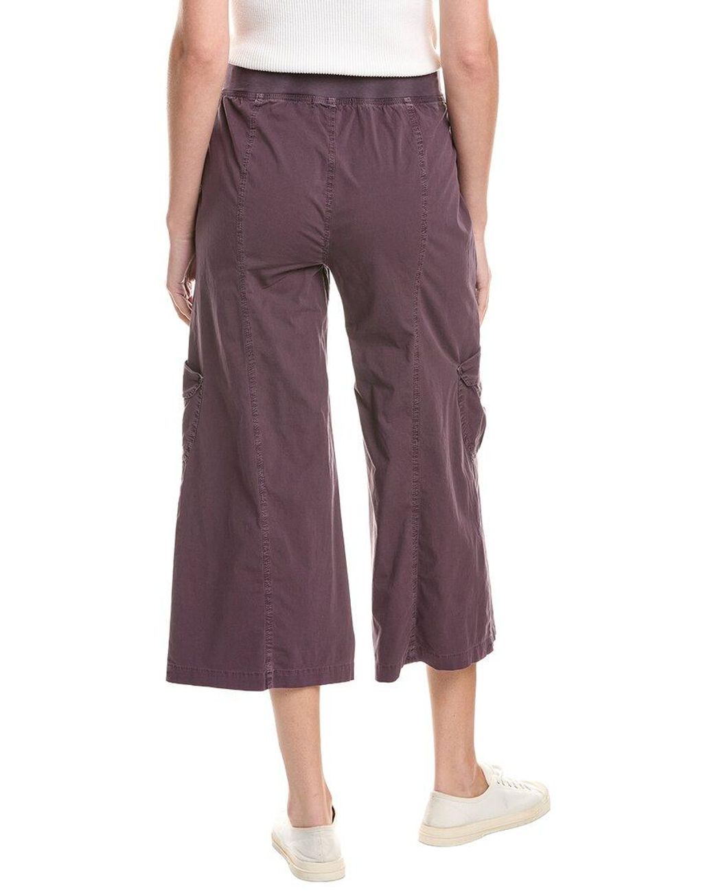 XCVI Purple Faulkner Crop Pant