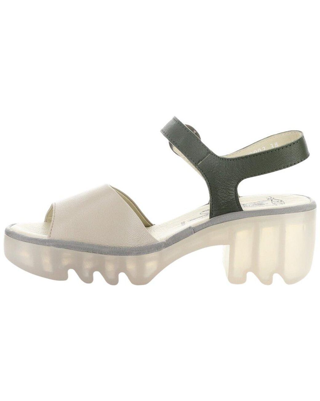 Fly London Metallic Tull Leather Sandal