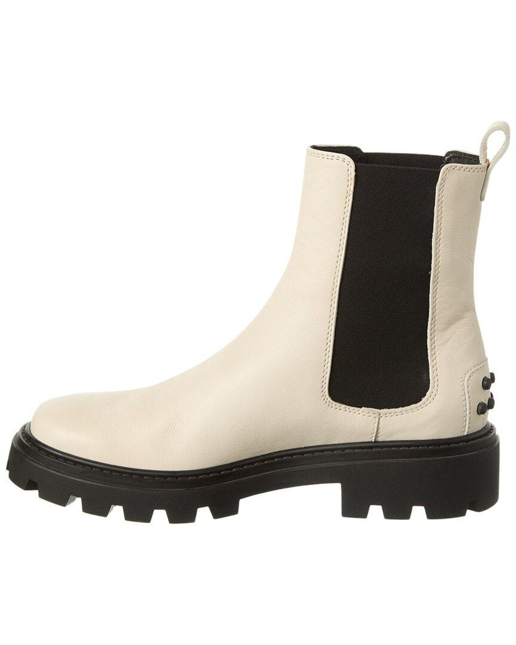 Tod's Black Leather Boot
