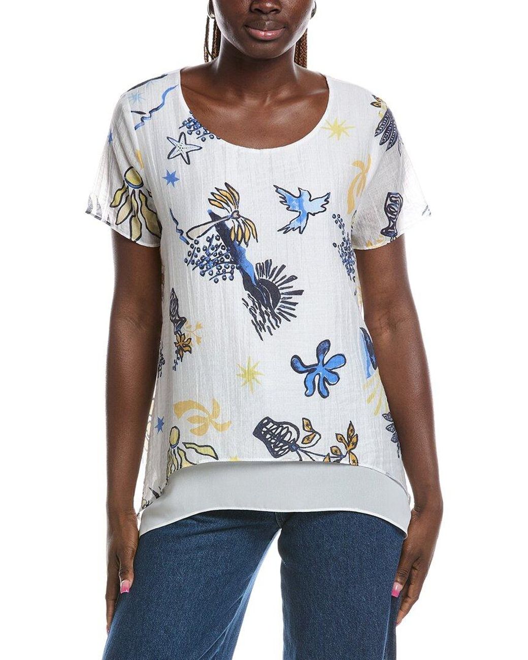Joseph Ribkoff White Top