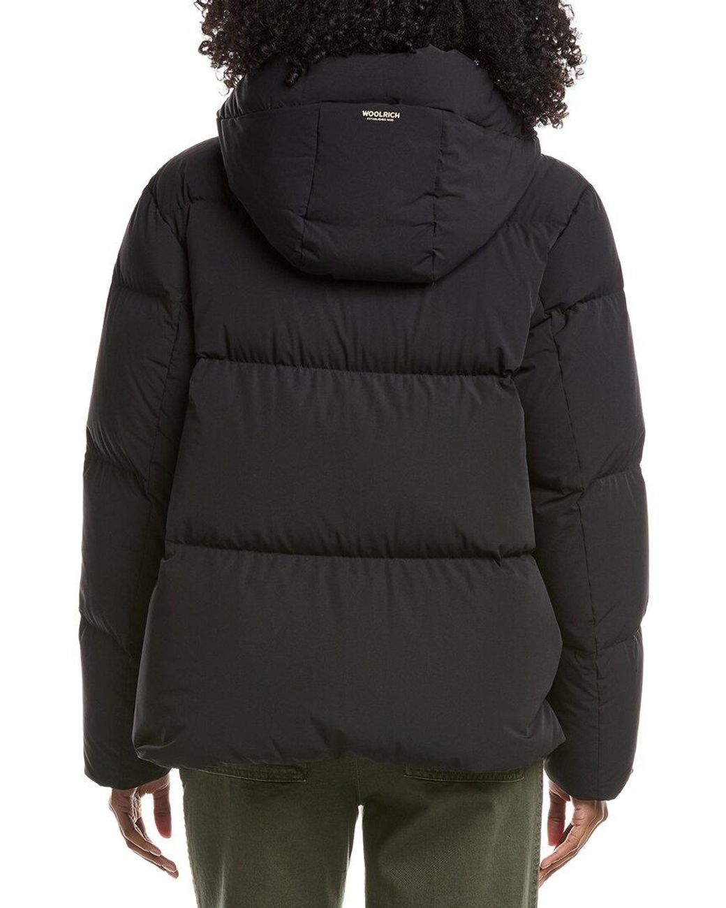 Woolrich Black Cloud Madison Down Jacket