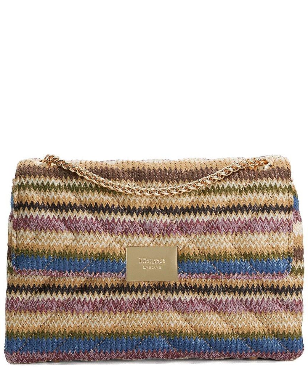 Dune Natural Dellaos Small Quilted Shoulder Bag