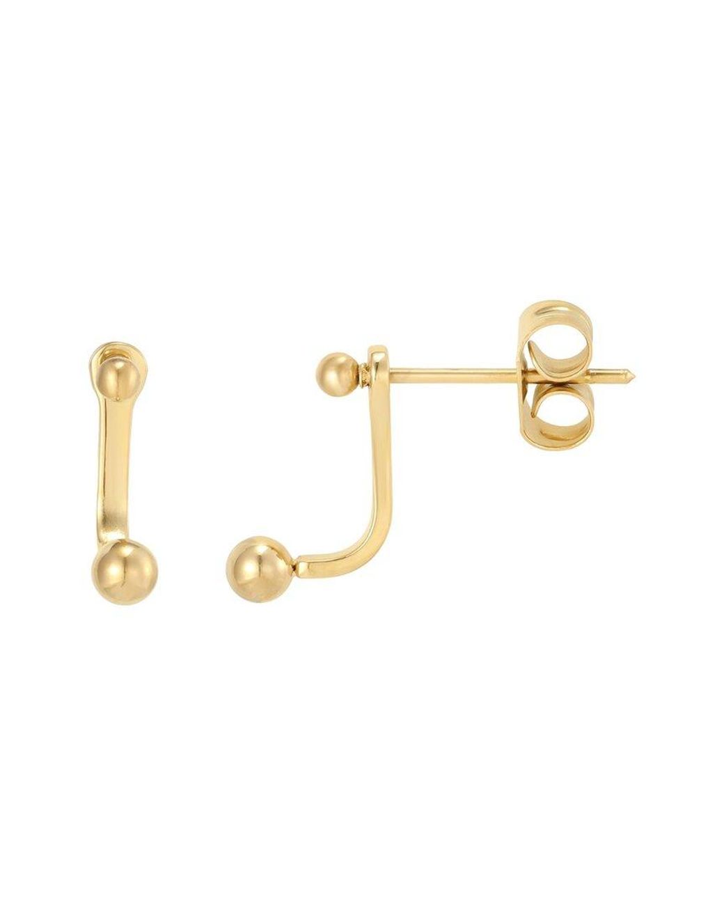Adornia Metallic 18K Plated Stainless Steel Earrings