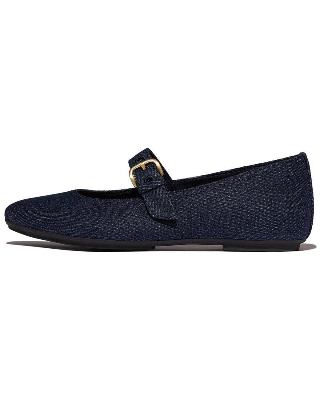Fitflop Blue Delicato Denim Mary Jane