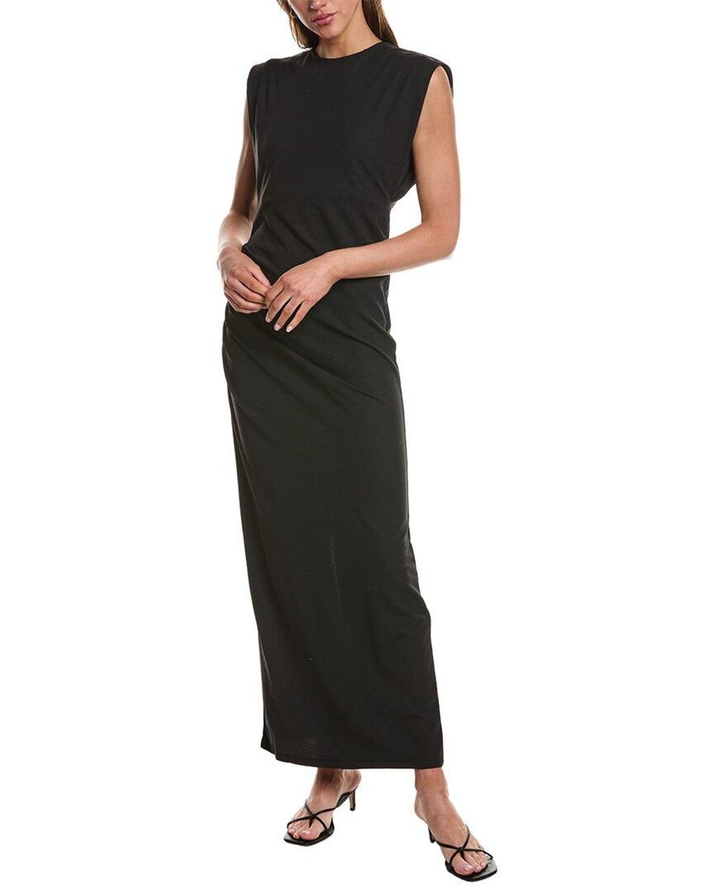 Ichi Black Katine Maxi Dress