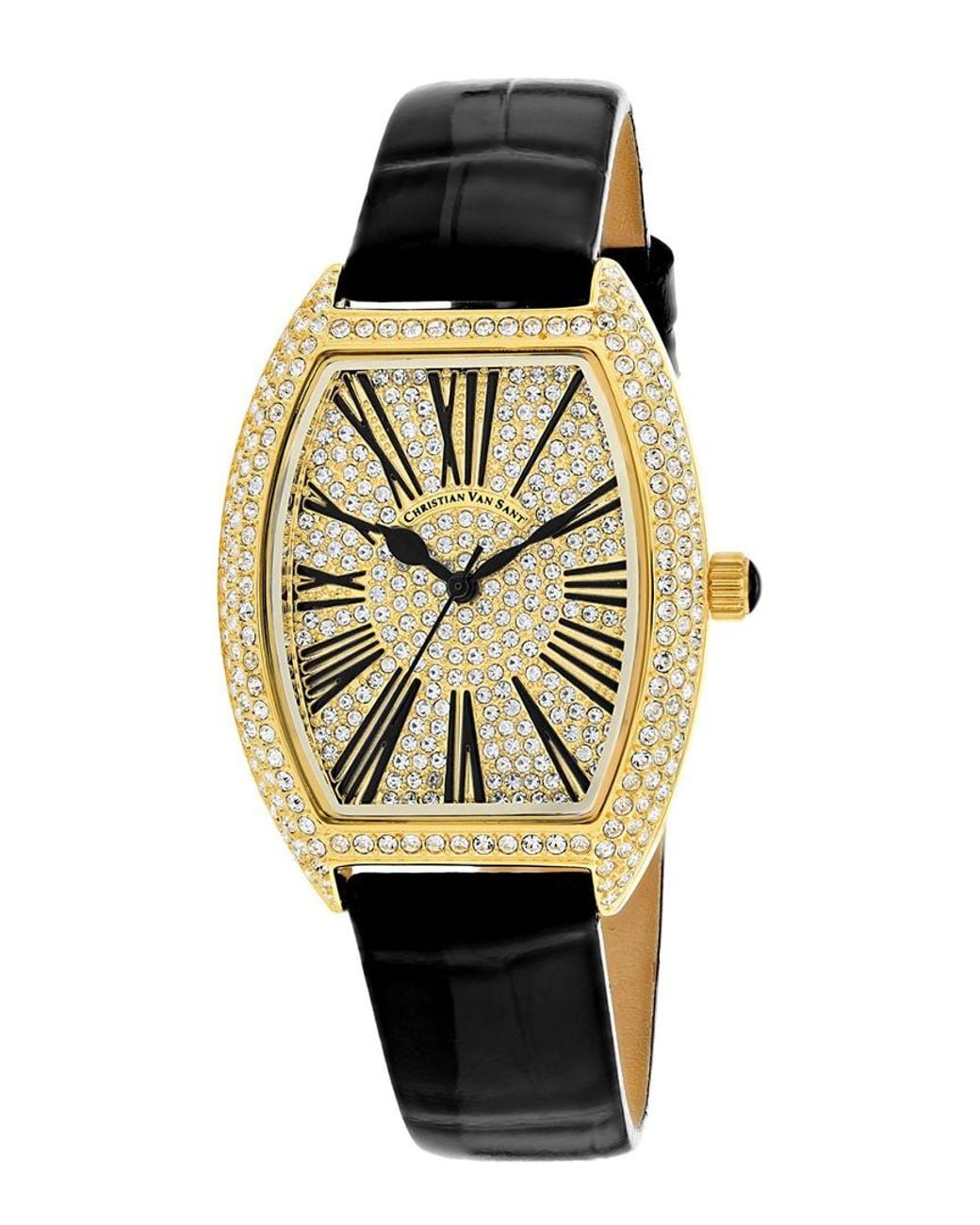 Christian Van Sant Metallic Chic Watch