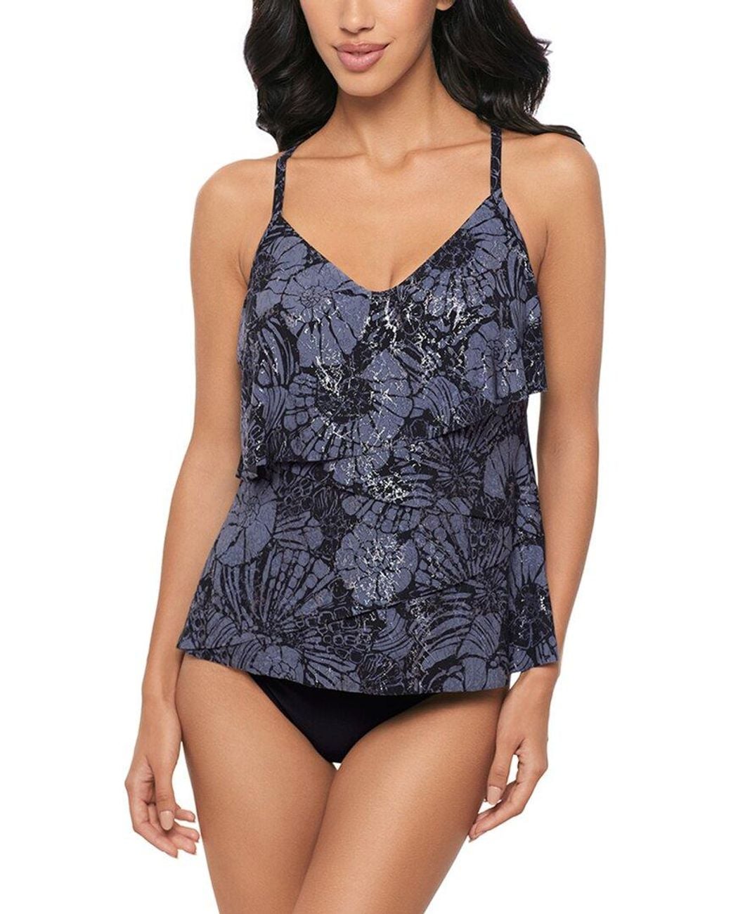 Magicsuitr Blue Shell Beach Chloe Tankini