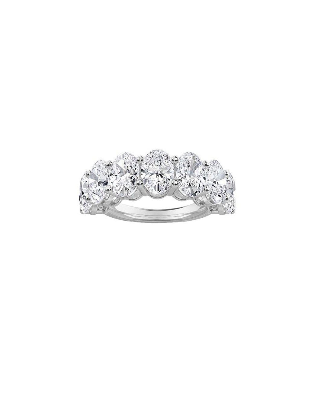 Diana M White Diana M. Fine Jewelry 14k 2.35 Ct. Tw. Lab Grown Diamond Half-eternity Ring